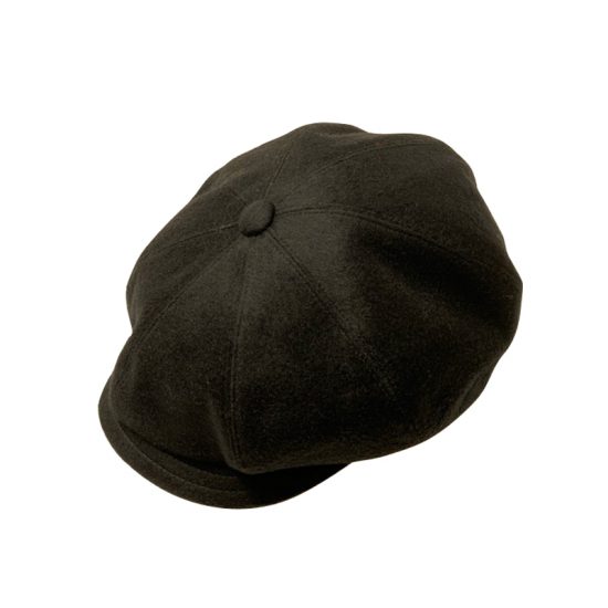 "Peaky 1" wool hat by Troncarelli - Black