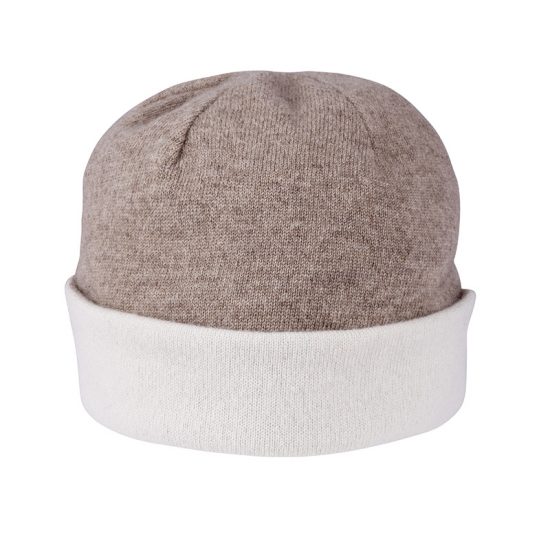 Reversible cashmere hat by Antica Cappelleria Troncarelli