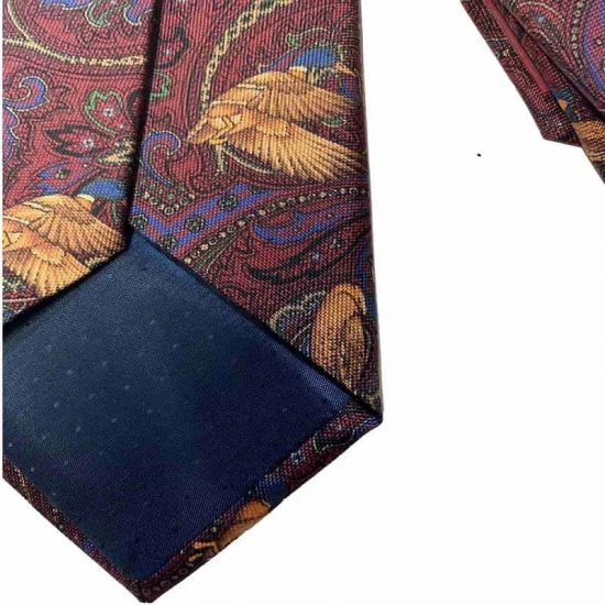 Antica Cappelleria Troncarelli Roma – Cravatta in seta by Fabio Toma Dettaglio
