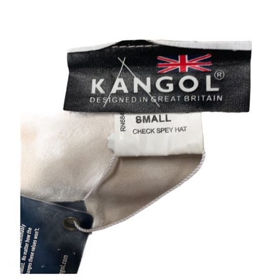 antica cappelleria troncarelli roma pescatore etichetta vintage kangol