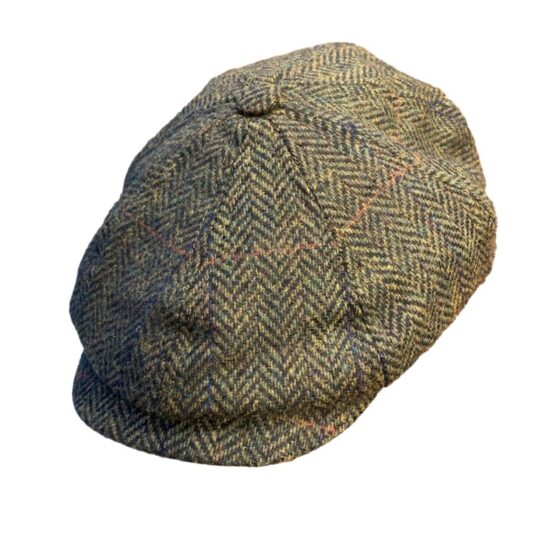 Cappelli Troncarelli Roma - Coppola Irlandese Driving Cap by Mucros Weavers-alto