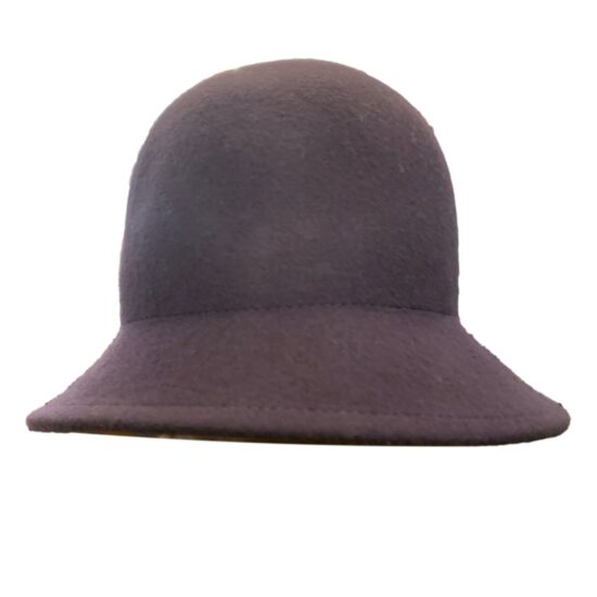 Cappelli Troncarelli Roma - Cappello Cloche Lana by Seeberger-frontale purple