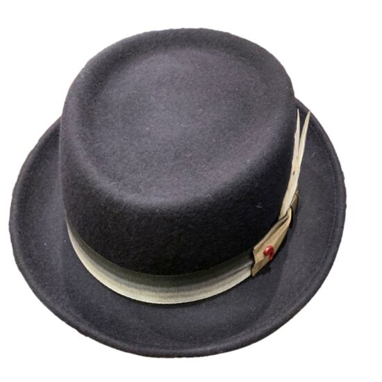 Cappelli Troncarelli Roma - Cappello Pork pie Jazz-2 by Alfonso D’este-alto