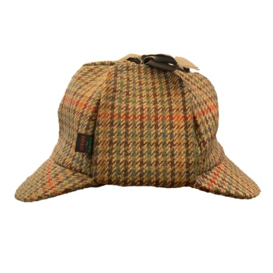 Cappelli Troncarelli Roma - Cappello Deerstalker Sherlock Holmes by Hartman of Ireland-laterale