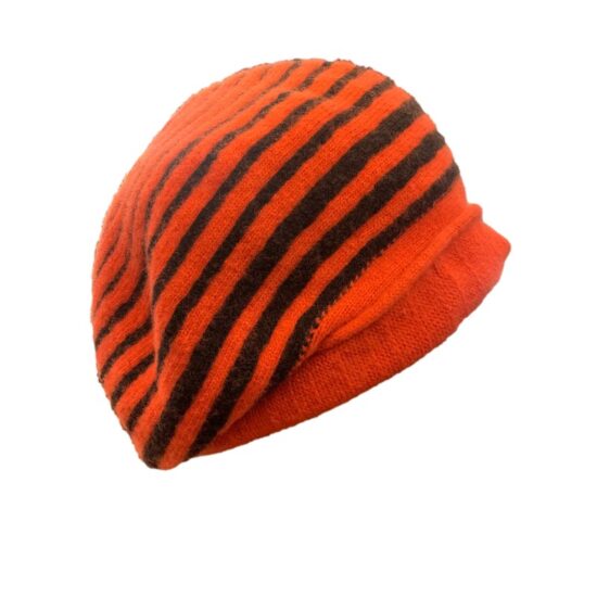 Cappelli Troncarelli Roma - Cappello Ringed Wool by Kopka-arancio