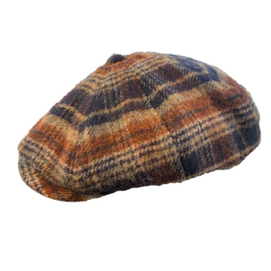 Cappelli Troncarelli Roma - Coppola Hatteras Wool Check by Stetson-laterale