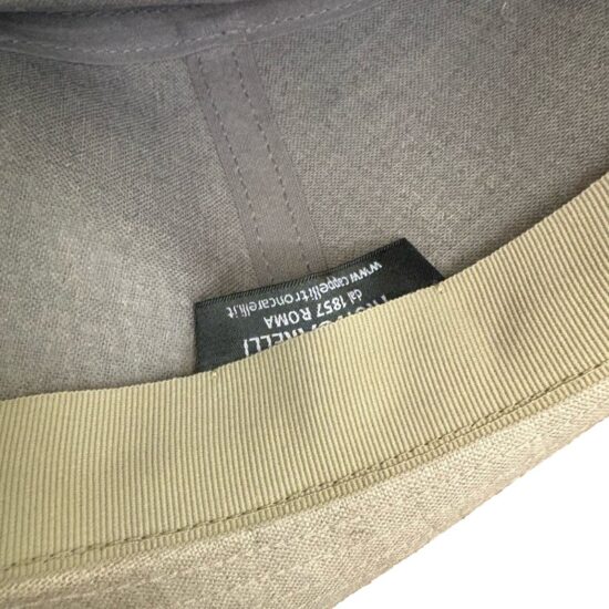 Cappelli Troncarelli Roma - Cappello Comet Lino by Troncarelli-etichetta