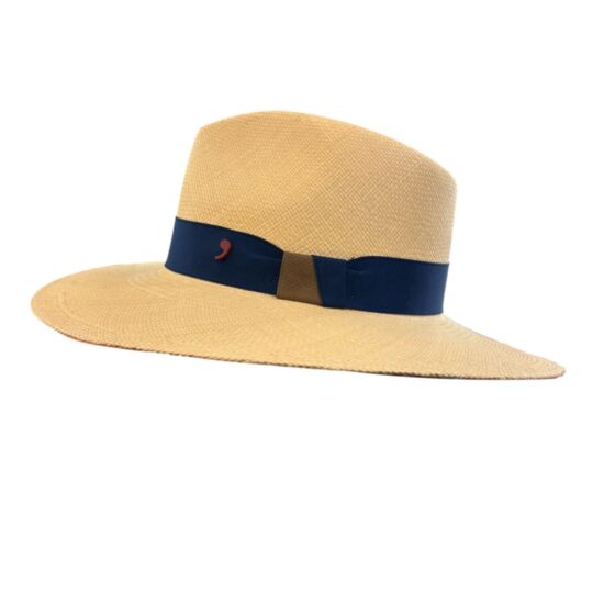 Cappelli Troncarelli Roma - Cappello Panama tesa larga by Alfonso d’Este-laterale