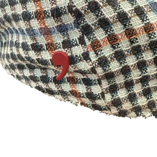 Cappelli Troncarelli Roma - Coppola in Lino e Seta Rudy by Alfonso D'Este-dettaglio