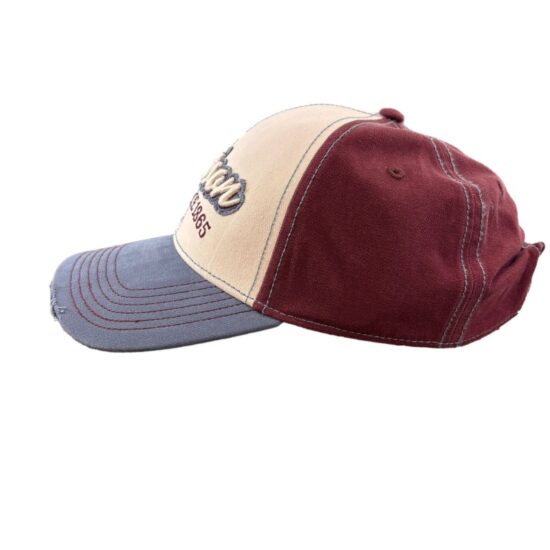 Cappelli Troncarelli Roma - Baseball Cap Vintage Distressed by Stetson-laterale