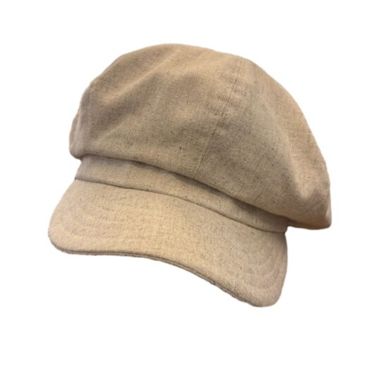 Cappelli Troncarelli Roma - Coppola Lino Gavroche by Troncarelli-beige