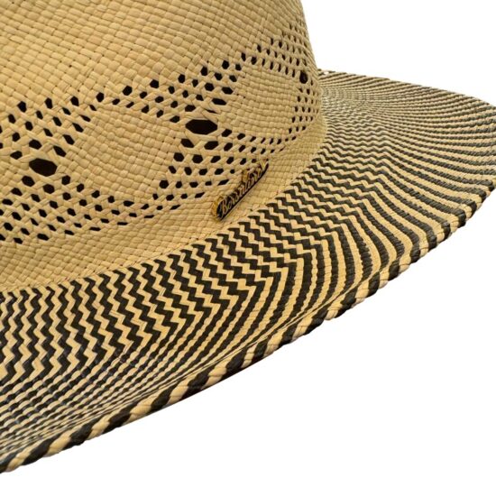 Cappelli Troncarelli Roma - Cappello Panama Western by Borsalino-dettaglio