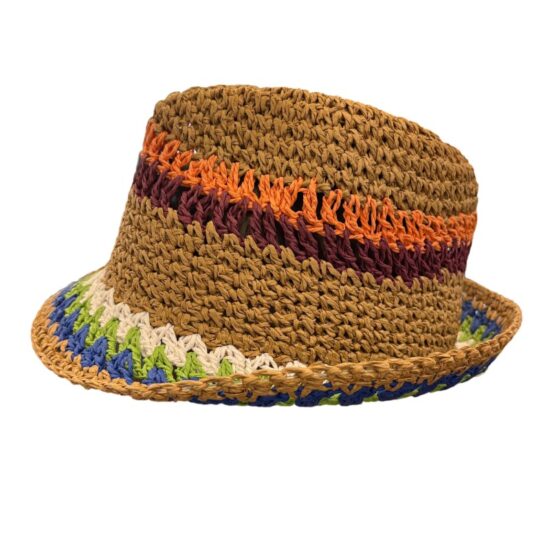 Cappelli Troncarelli Roma - Cappello Trilby Papier by Seeberger-beige