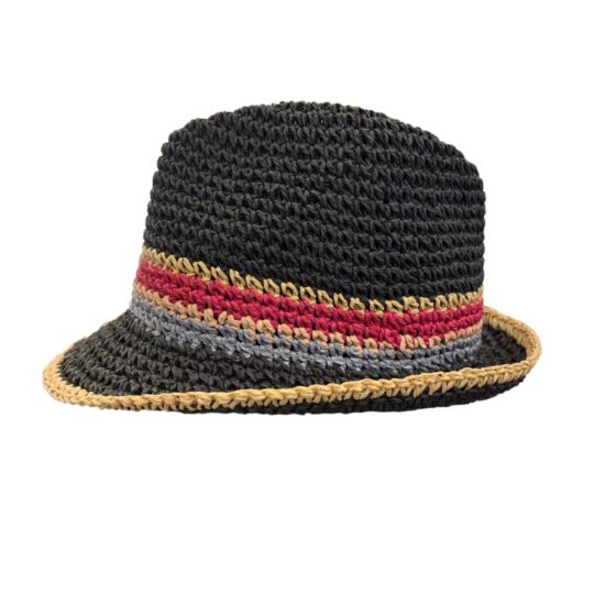 Cappelli Troncarelli Roma - Cappello Trilby Papier by Seeberger-blu