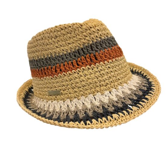 Cappelli Troncarelli Roma - Cappello Trilby Papier by Seeberger-frontale