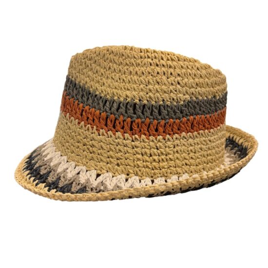 Cappelli Troncarelli Roma - Cappello Trilby Papier by Seeberger-panna