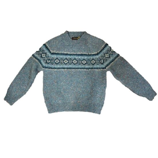 Cappelli Troncarelli – Maglia Fair Isle by Fisherman Out of Ireland-intero b.